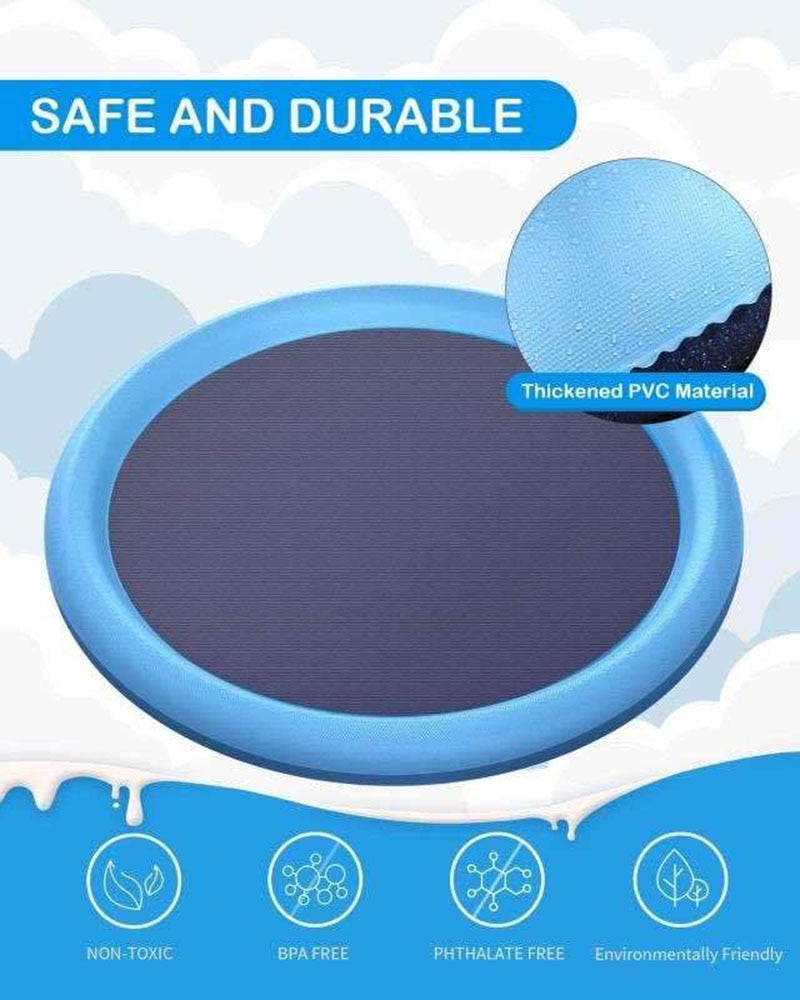 Pet Dog Sprinkler Pad Play Cooling Mat