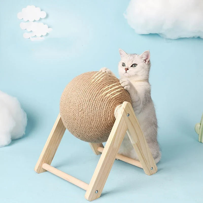 Cat Scratching Ball Toy  Board Grinding Paws Toys